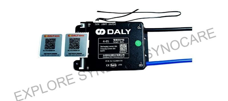 DALY  4-8s 60A BLACK SMART BMS