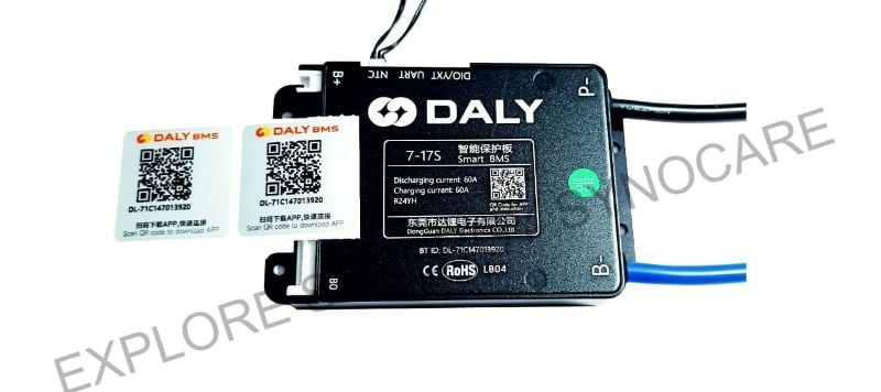 DALY  7-17s 60A BLACK SMART BMS