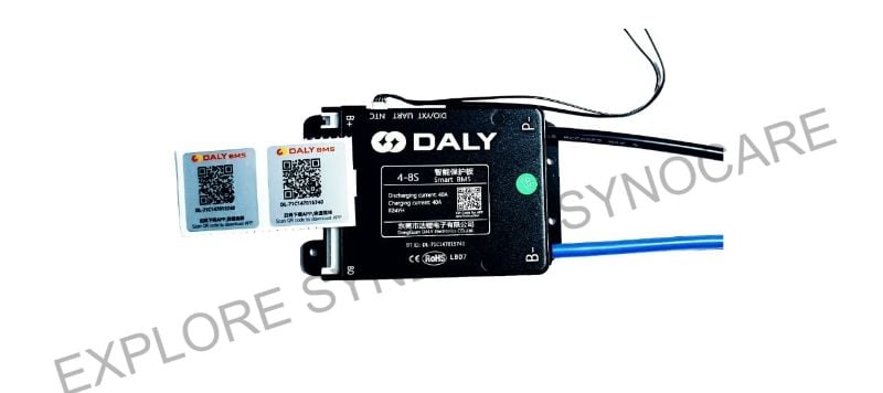 DALY  4-8s 40A BLACK SMART BMS
