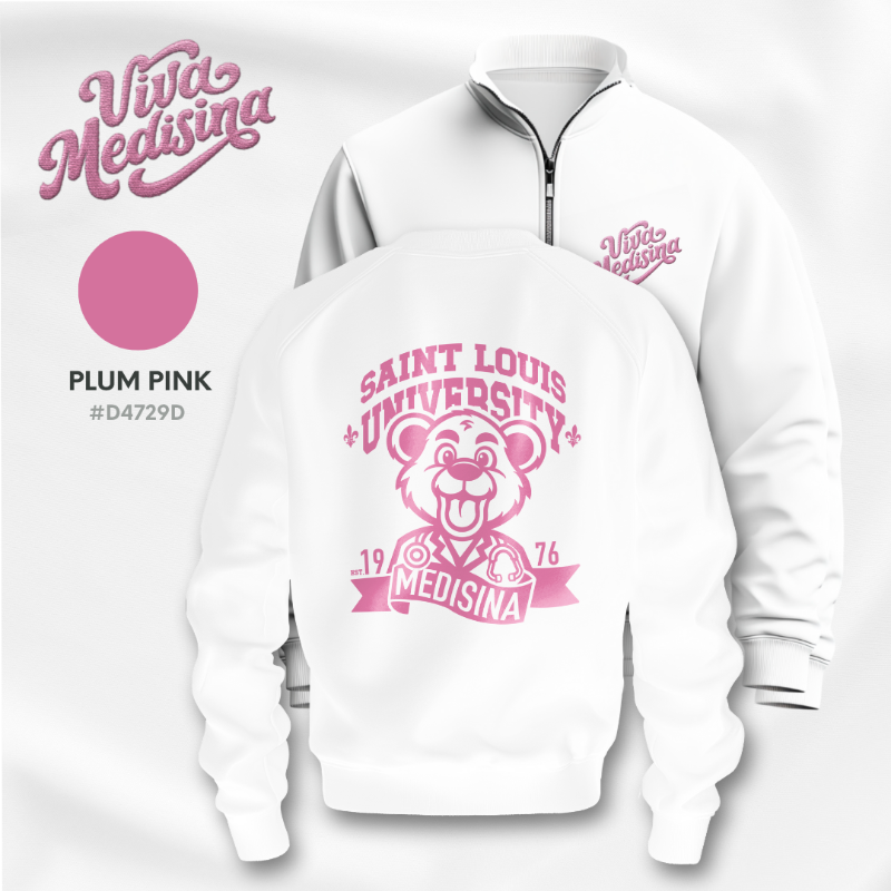 Half Zip Sweater [PLUM PINK]