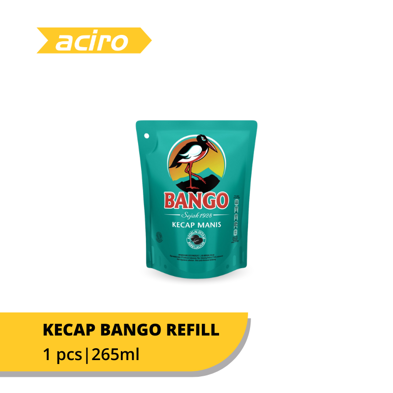 Bango Kecap Manis Refill 265 ml