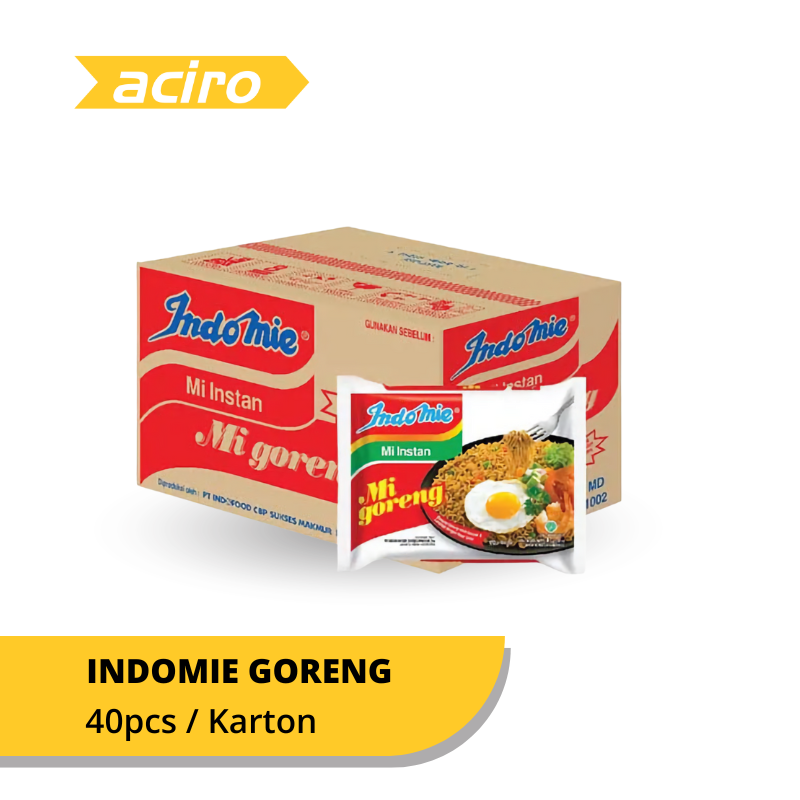 Indomie Goreng Mie Instan x 40 pcs - Karton