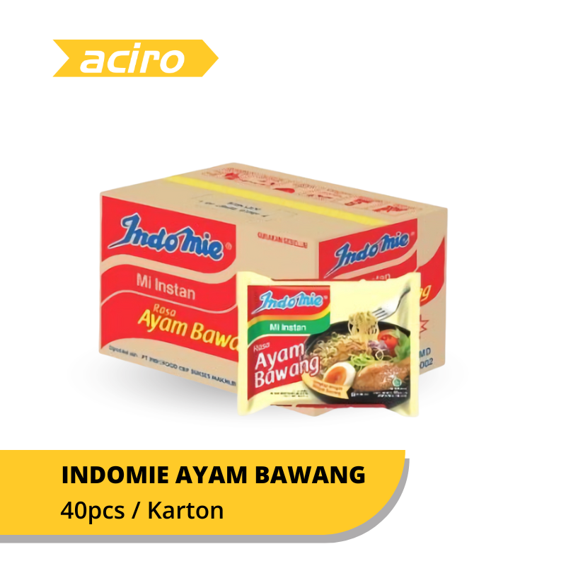 Indomie Ayam Bawang Mie Instan x 40 pcs - Karton