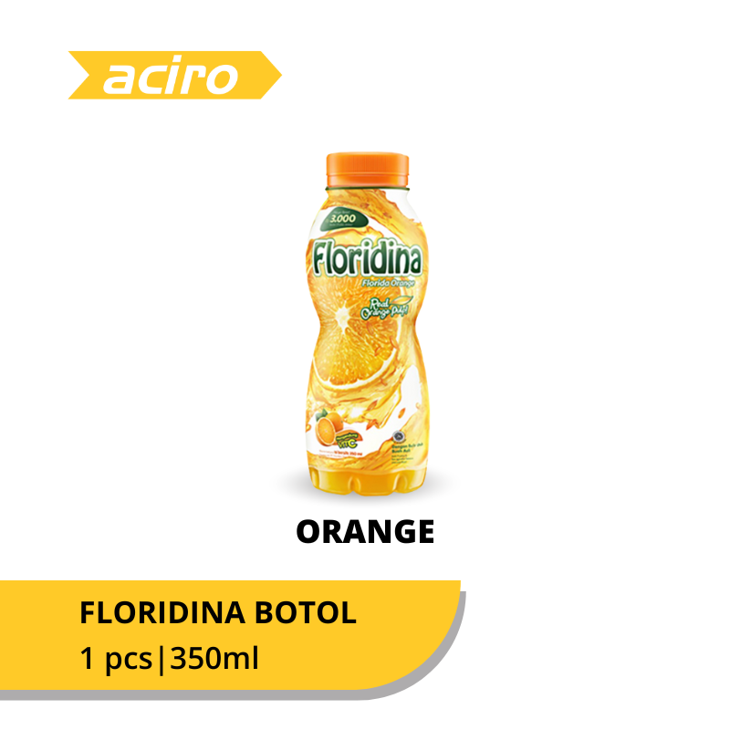 Floridina Orange Minuman Jeruk Botol 350ml