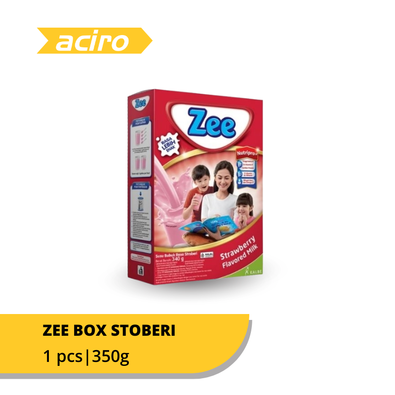 Zee Susu Bubuk Stroberi Box 350g