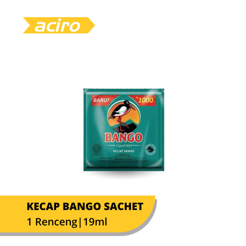 Bango Kecap Manis Sachet Renceng 12 x 19 ml