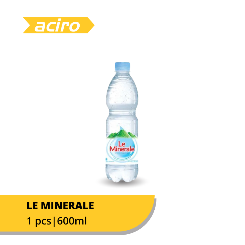 Le Minerale Air Mineral Botol 600ml