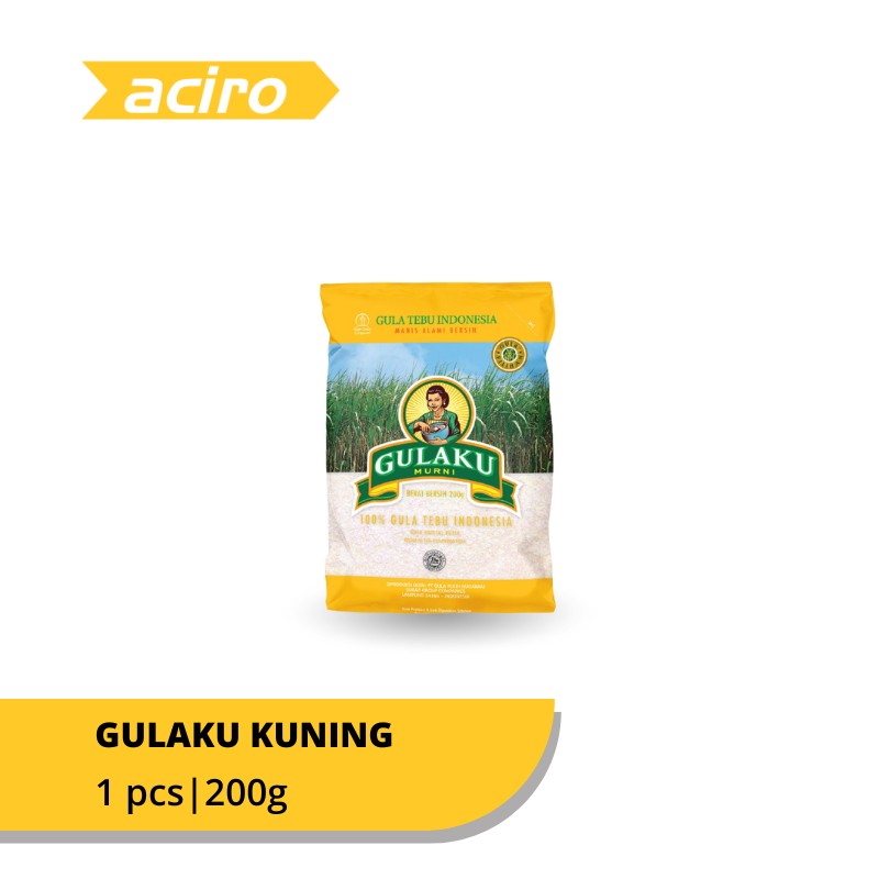 Gulaku Gula Pasir Kuning 200g
