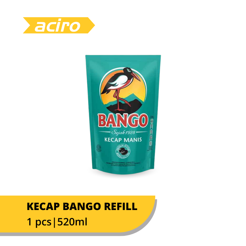 Bango Kecap Manis Refill 520 ml