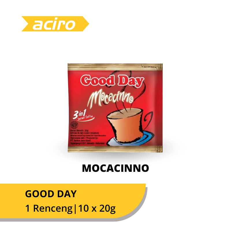 Good Day Kopi Instan Mocacino Renceng 10 x 20 gr