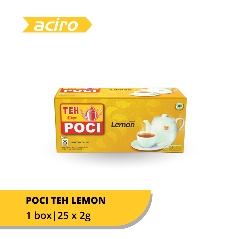 Poci Teh Celup Lemon Box 25 x 2g