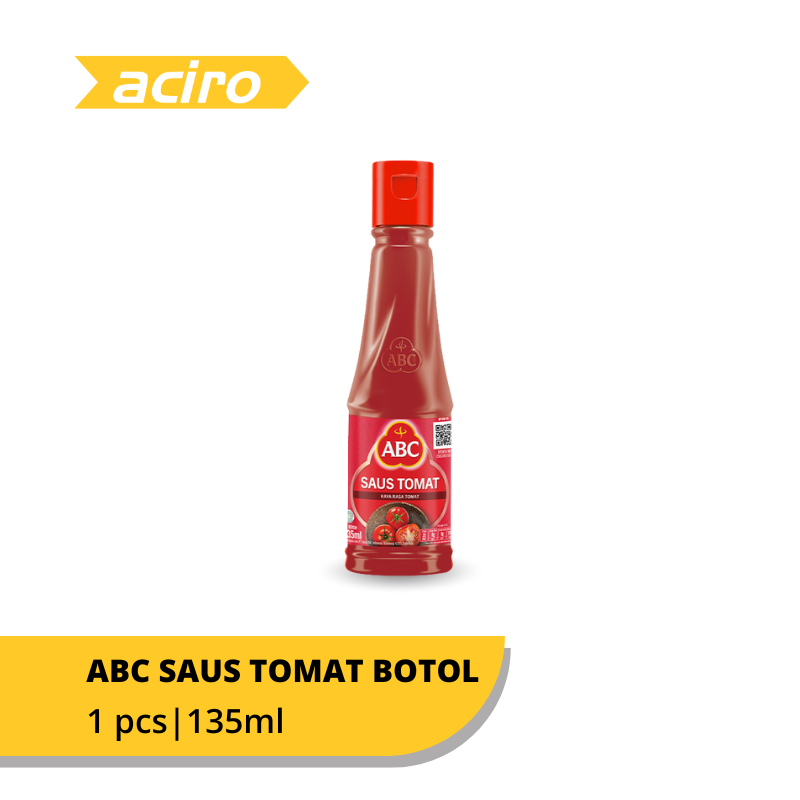ABC Saus Tomat Botol 135 ml
