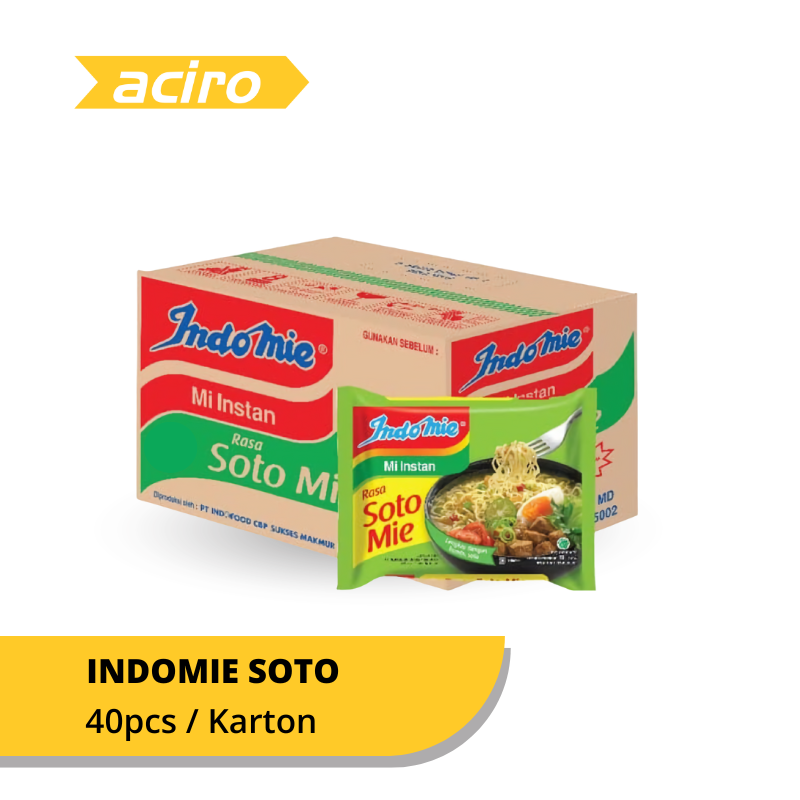 Indomie Soto Mie Instan x 40 pcs - Karton