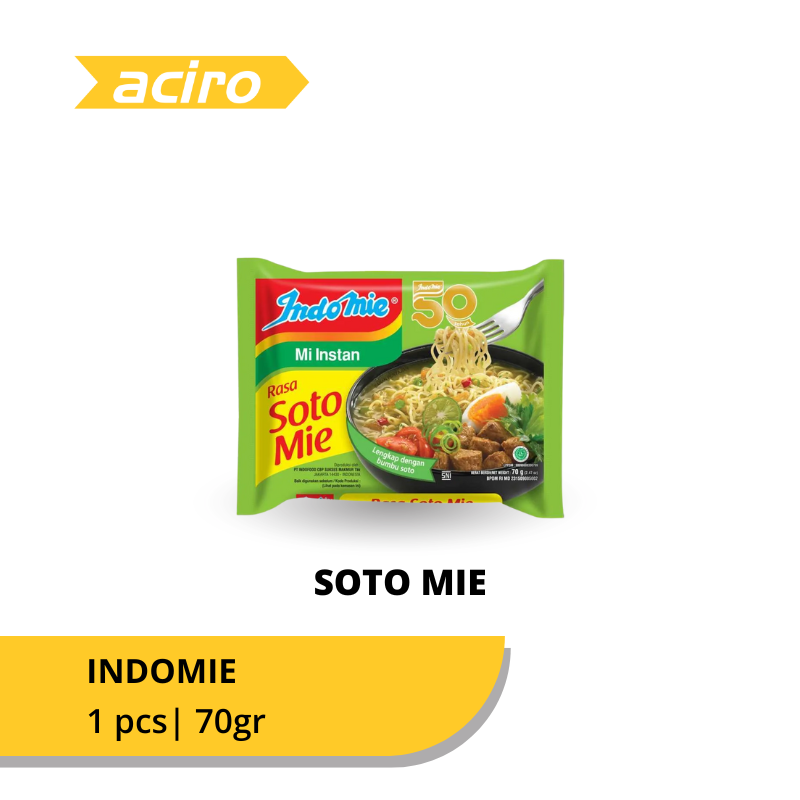 Indomie Mie Instan Soto Mie 70 gr