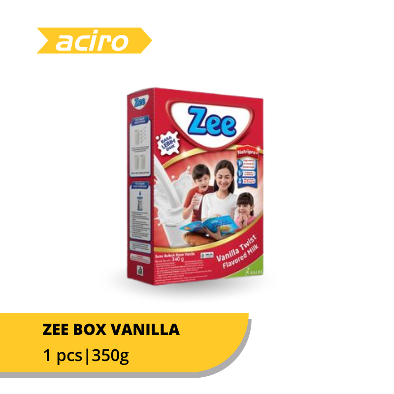 Zee Susu Bubuk Vanilla Box 350g