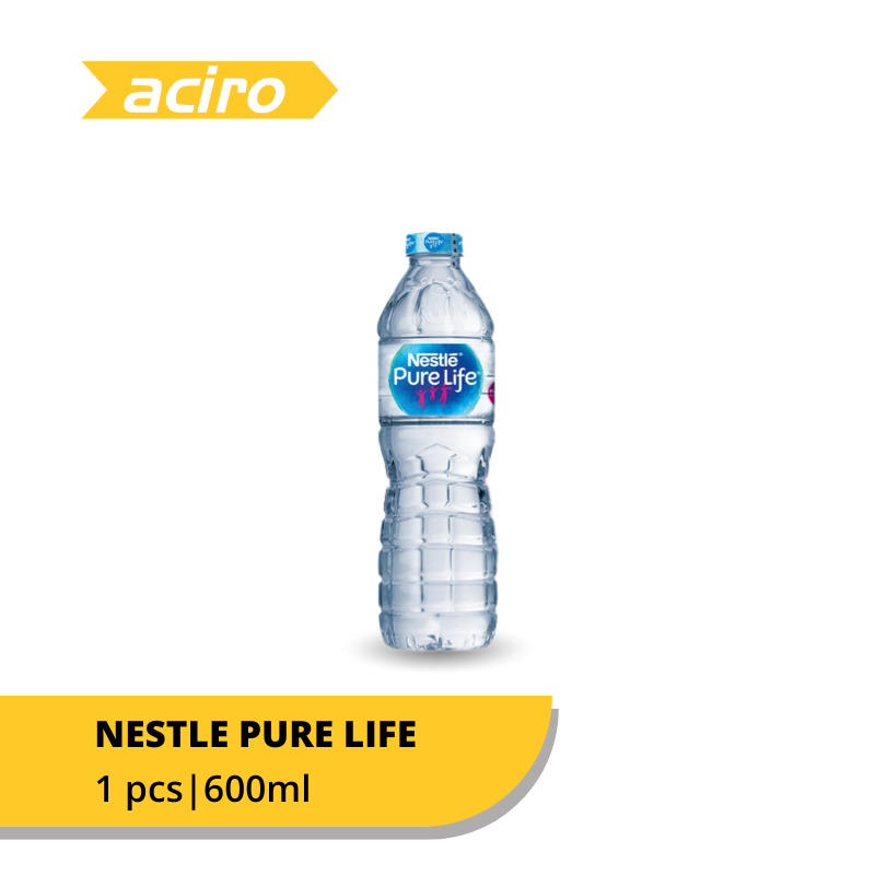 Nestle Pure Life Air Mineral Botol 600ml