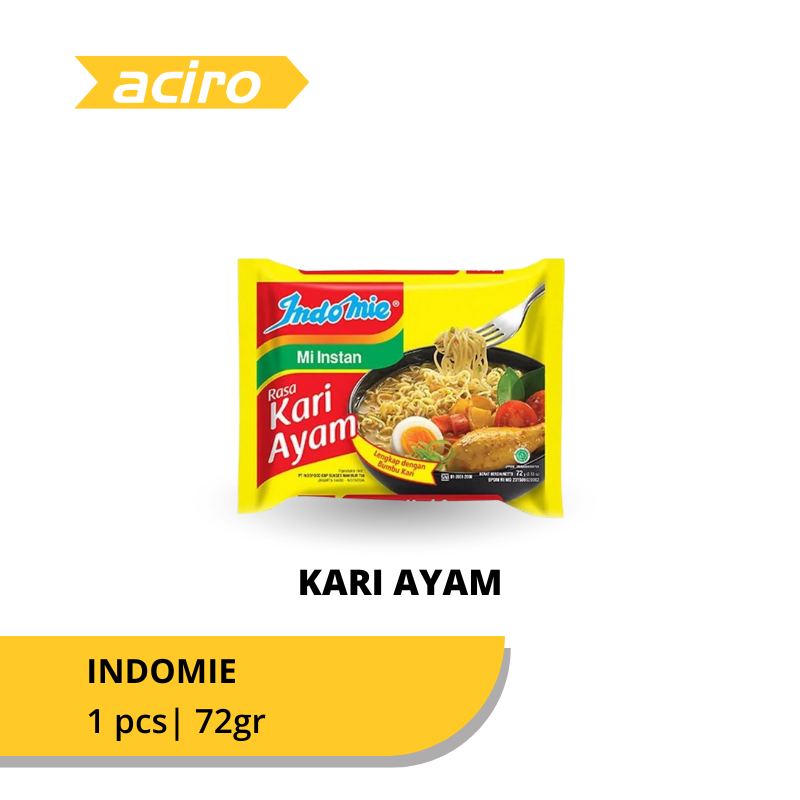 Indomie Mie Instan Kari Ayam 72 gr