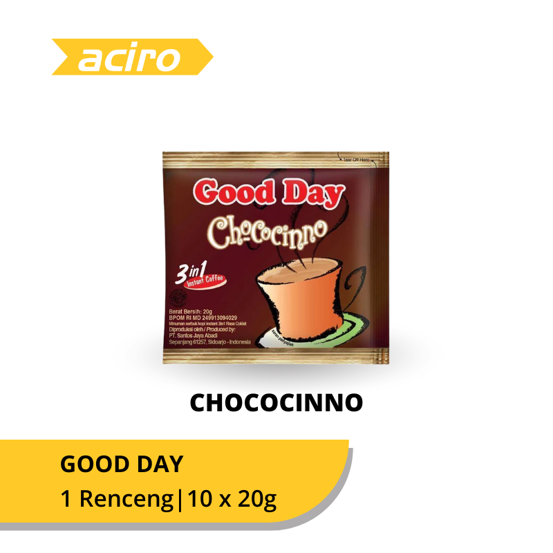 Good Day Kopi Instan Chococinno Renceng 10 x 20 gr