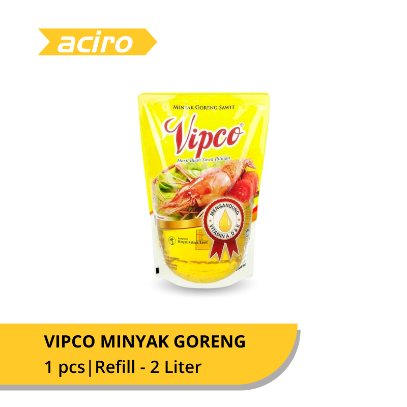 Vipco Minyak Goreng Refill 2 Liter
