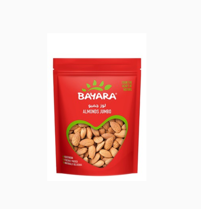 Bayara Raw Jumbo Almonds 200g