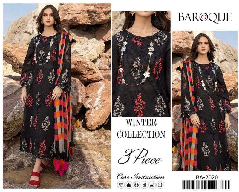 Printed ladies suit