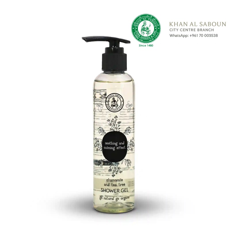 Chamomile & tea tree / شاور جیل بابونج و شجرة الشاي