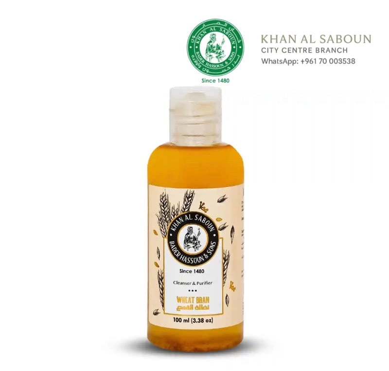 Wheat bran liquid soap / صابون سائل نخالة القمح