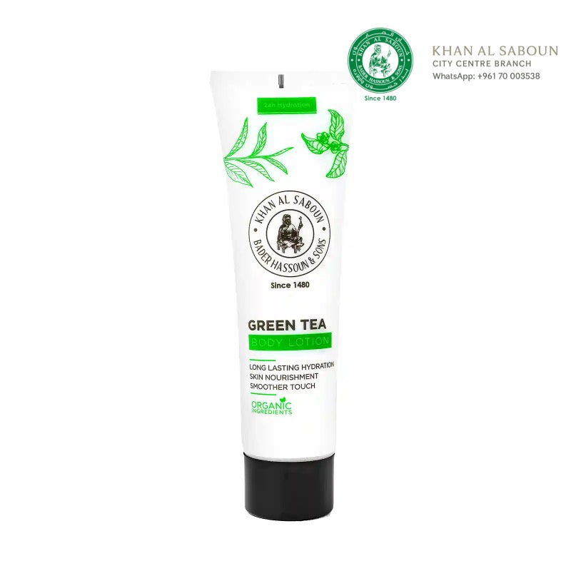 Green tea body lotion