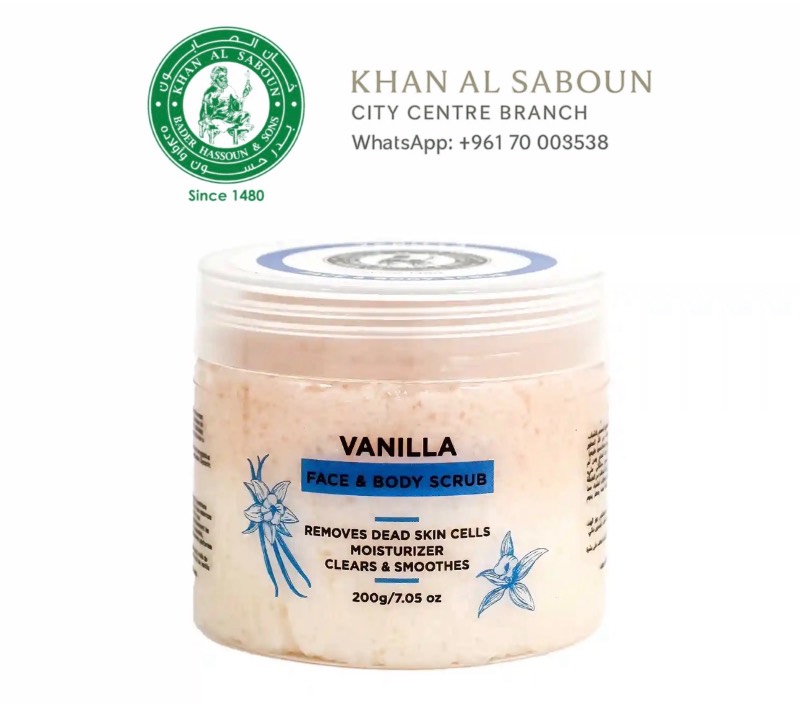 Exfoliating Body Scrub Vanilla / سكراب جل فانیلیا