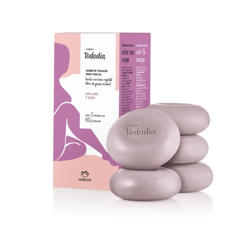 Jabones x5 unid - Avellana y Casis