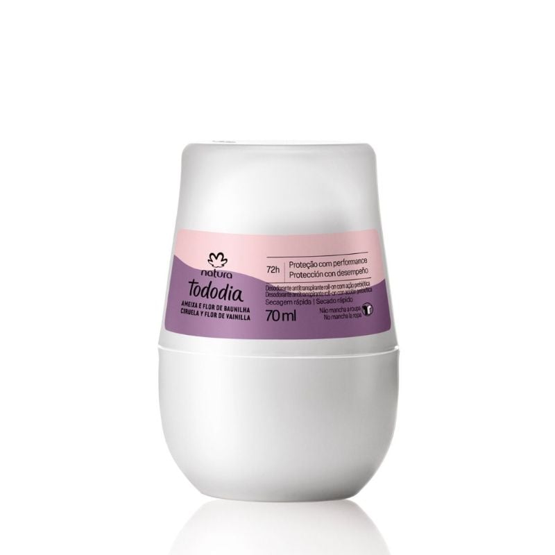 Desodorante Tododia Roll on - Ciruela flor y vainilla