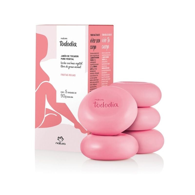 Jabones x5 unid - Frutos rojos