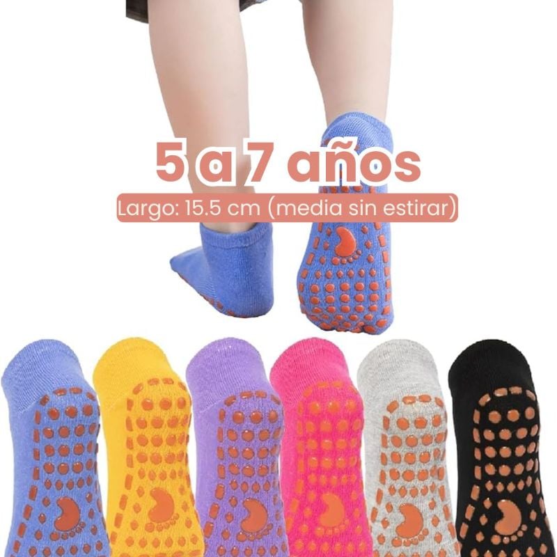 Antideslizantes - 5 a 7 años - Colores