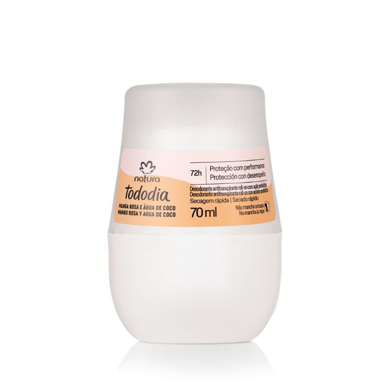 Desodorante Tododia Roll on - Mango rosa y agua coco