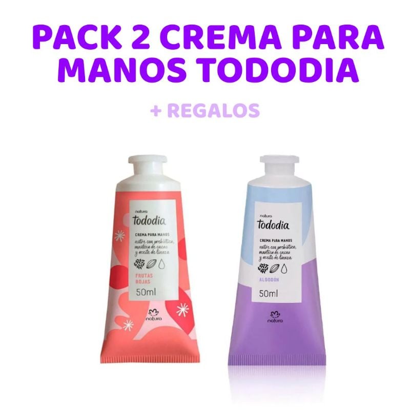 Pack: 2 Crema para Manos Tododia