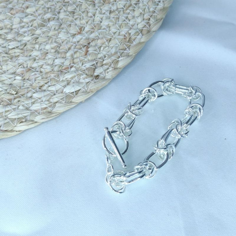 Pulsera Plateada 1