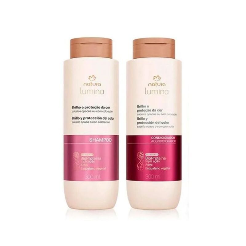 Kit Lumina Brillo Protección Color Shampoo y Acondicionador