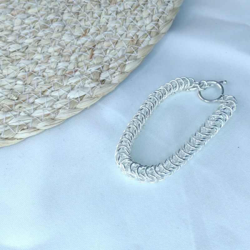 Pulsera Plateada 4