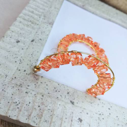 Aretes Naranjas