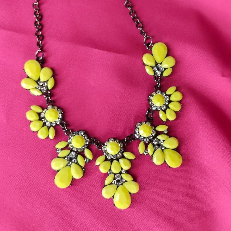Collar Gotas Amarillo