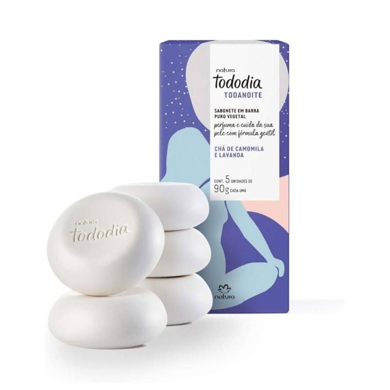 Jabones x5 unid - Te de Manzanilla y Lavanda