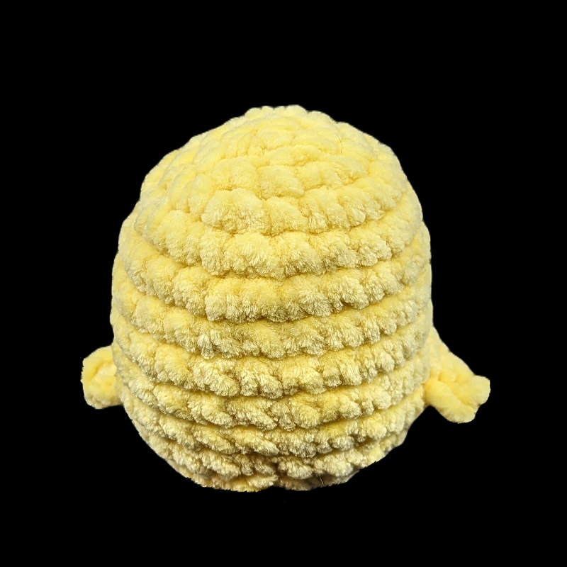 Chubby Yellow Duck Crochet Plush (Yellow)