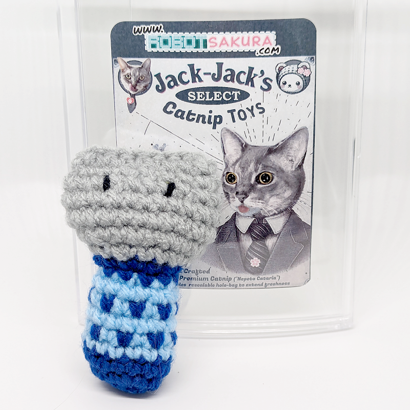 "Jack-Jack's SELECT Catnip Toys" Cat Shaped (Various Styles!)