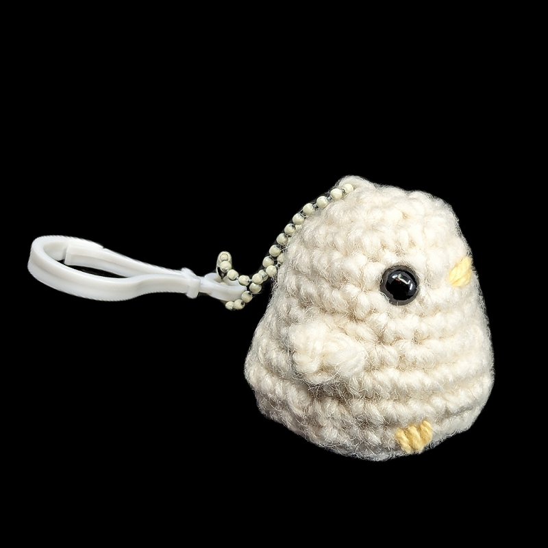 Tiny Kawaii Duckie Chick Crochet Plush Mini Keychain (Assorted!)