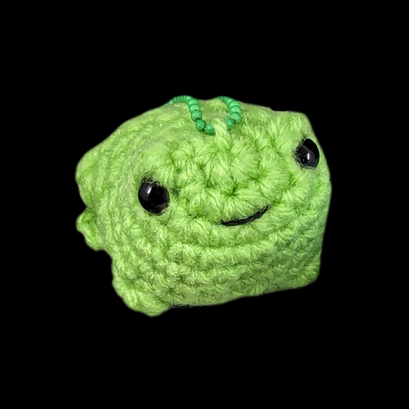 Kawaii Froggie Mini Keychain Plush Toy (Green) - (Various!)