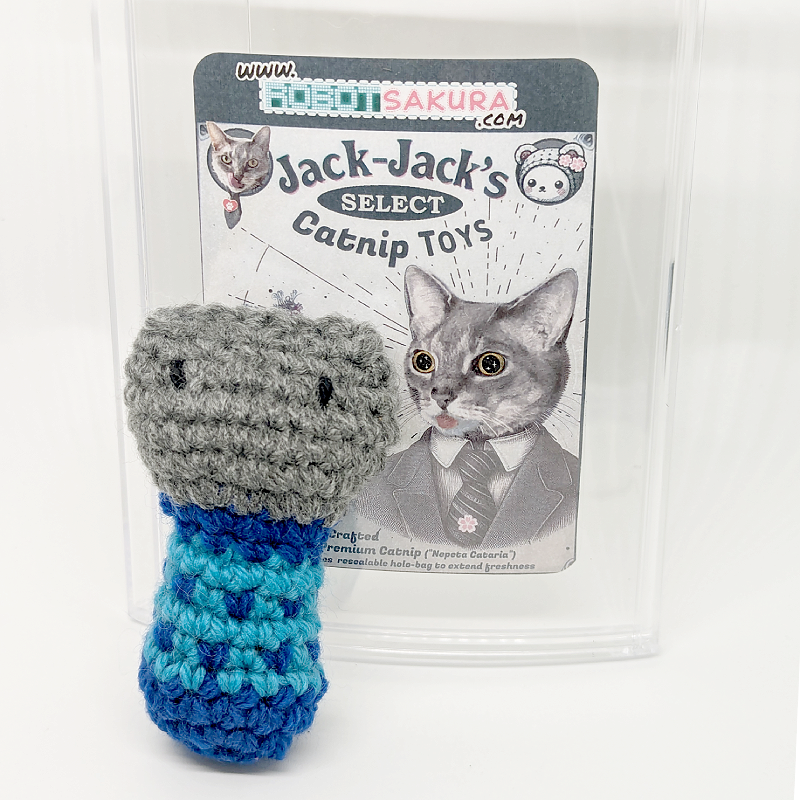 "Jack-Jack's SELECT Catnip Toys" Cat Shaped (Various Styles!)