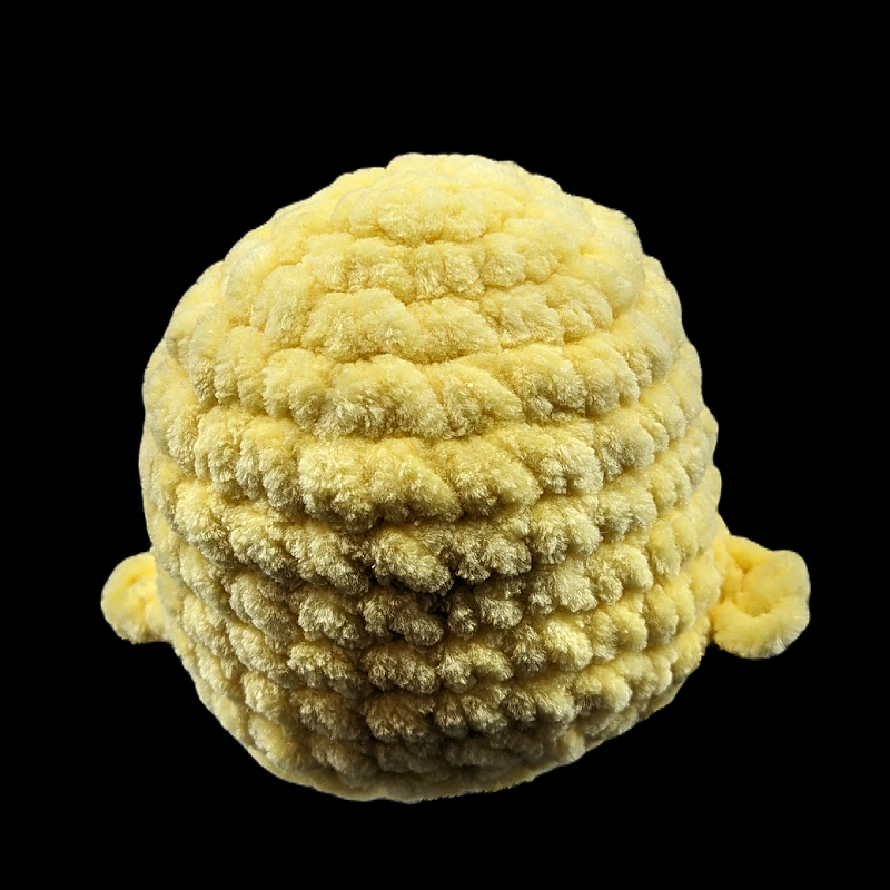 Chubby Yellow Duck Crochet Plush (Yellow)
