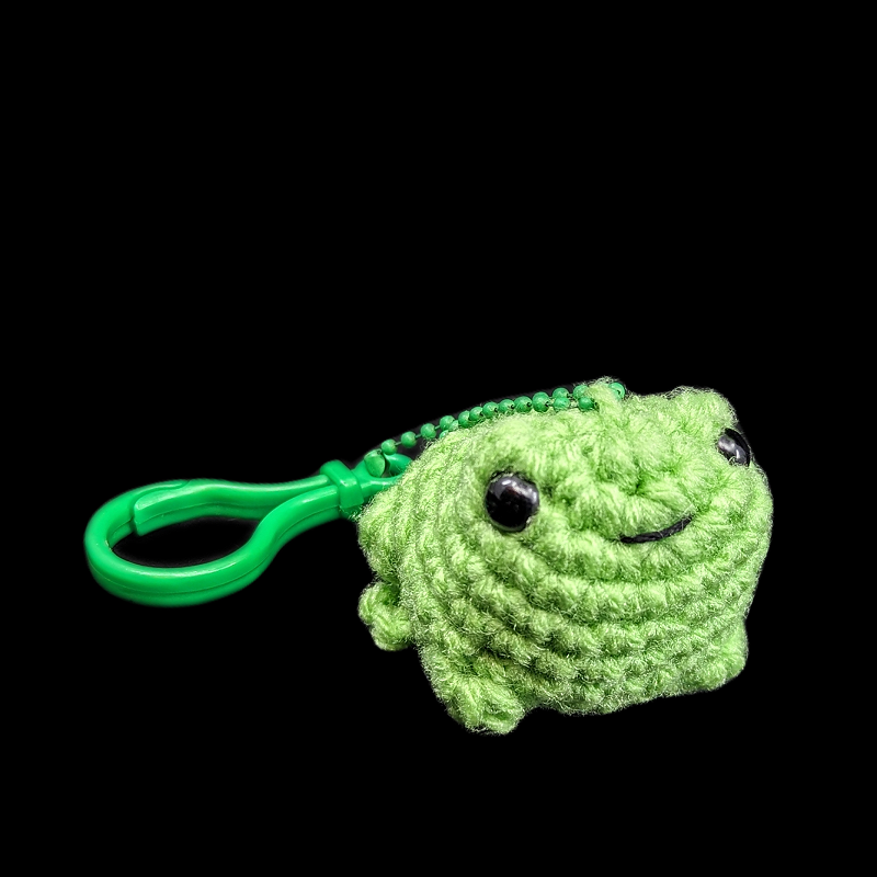 Kawaii Froggie Mini Keychain Plush Toy (Green) - (Various!)