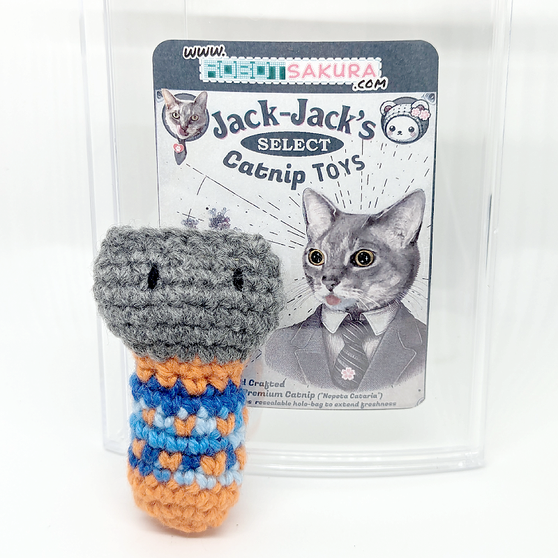 "Jack-Jack's SELECT Catnip Toys" Cat Shaped (Various Styles!)