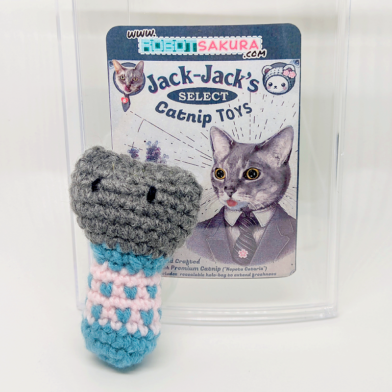 "Jack-Jack's SELECT Catnip Toys" Cat Shaped (Various Styles!)
